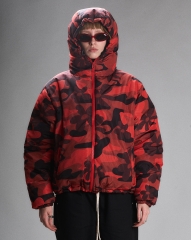 Campera Puffer Roja