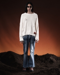 Sweater Destruido Off White