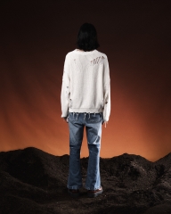 Sweater Destruido Off White