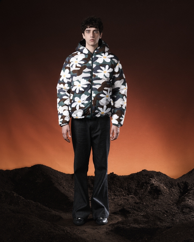 Campera Puffer Margaritas