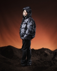 Campera Puffer Negra