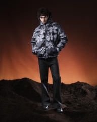 Campera Puffer Negra