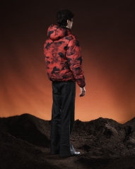 Campera Puffer Roja