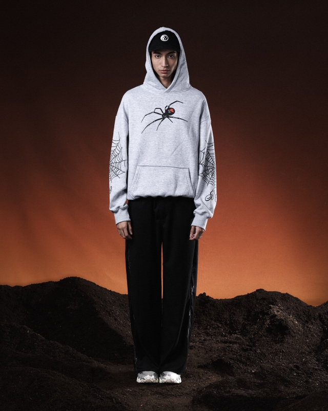 Buzo Araña Gris