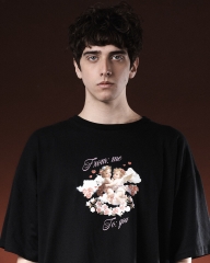 Remera Angelitos Negra
