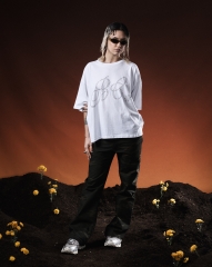 Remera Brillitos Blanca