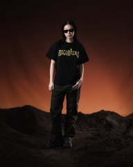 Remera Algoritmo Negra