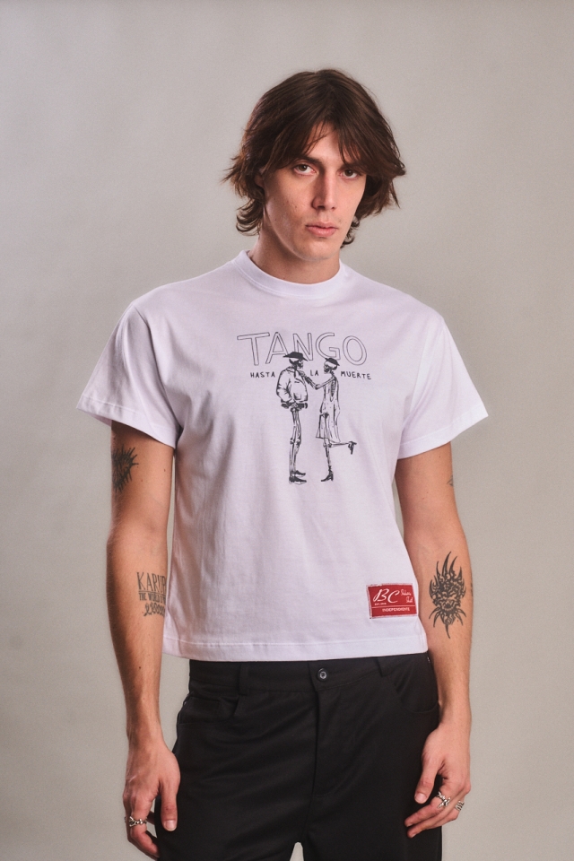 Remera Tango Blanca