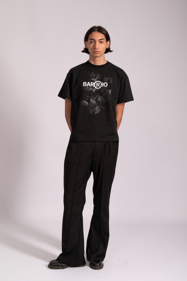 Remera Rosedal Negra