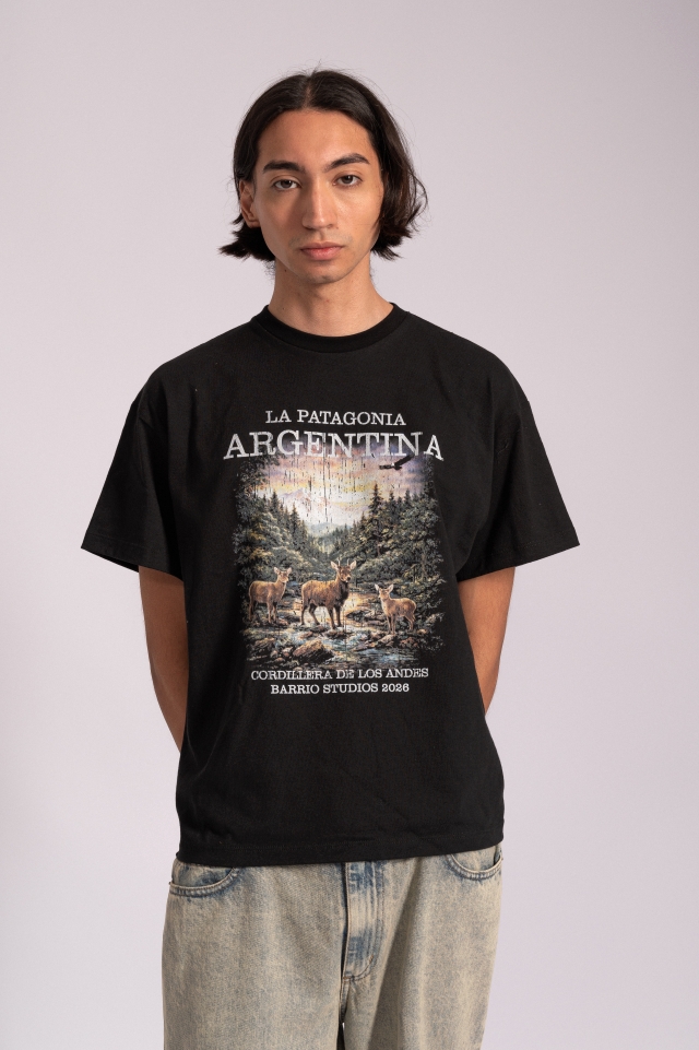 Remera Huemules Negra