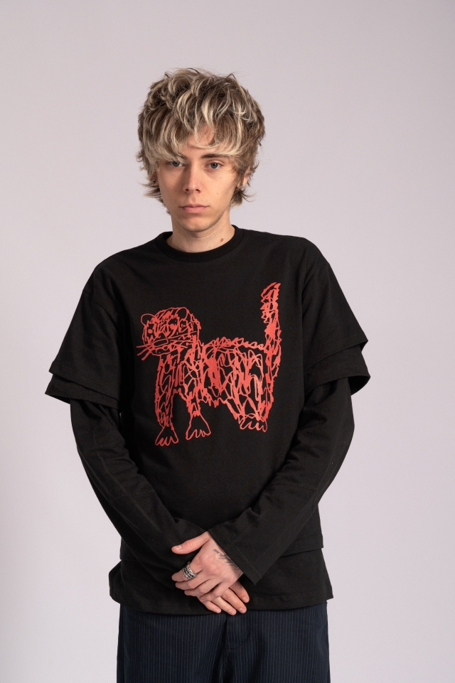Remera Mink Negra