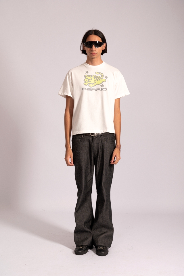 Remera Tigre Blanca