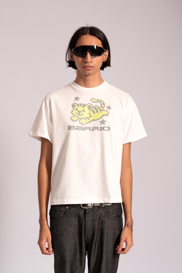 Remera Tigre Blanca