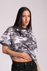 Remera Camo Snow