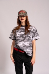 Remera Camo Snow