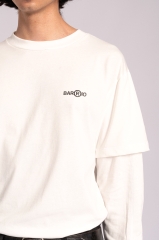 Remera AZ Manga Larga Blanca