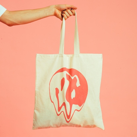 Tote Bag Derretida Rosa